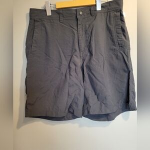 The North Face Men Grey Shorts, Size 36